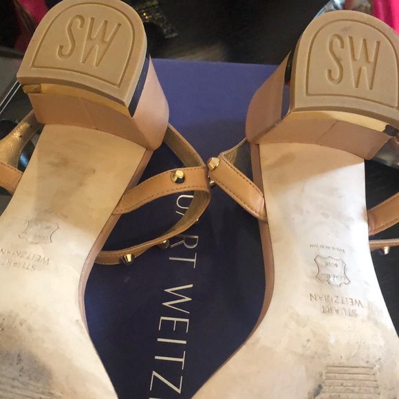 Nude Block Heels - Picture 7 of 8